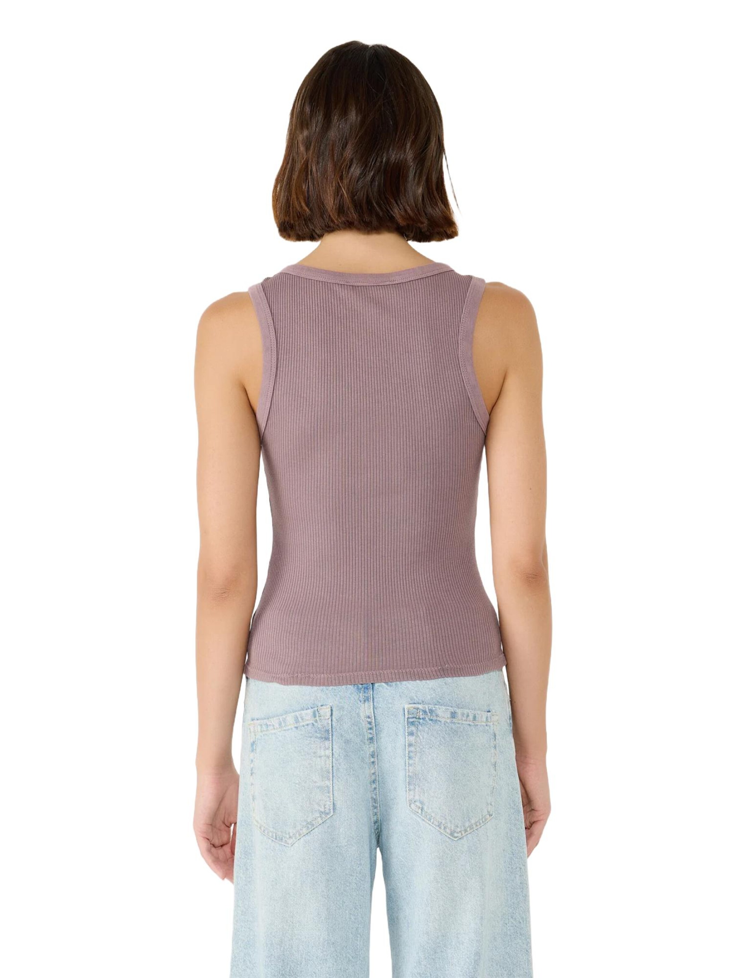 No Matter What Top in Lila