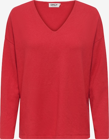 ONLY Pullover in Rot: Vorderseite
