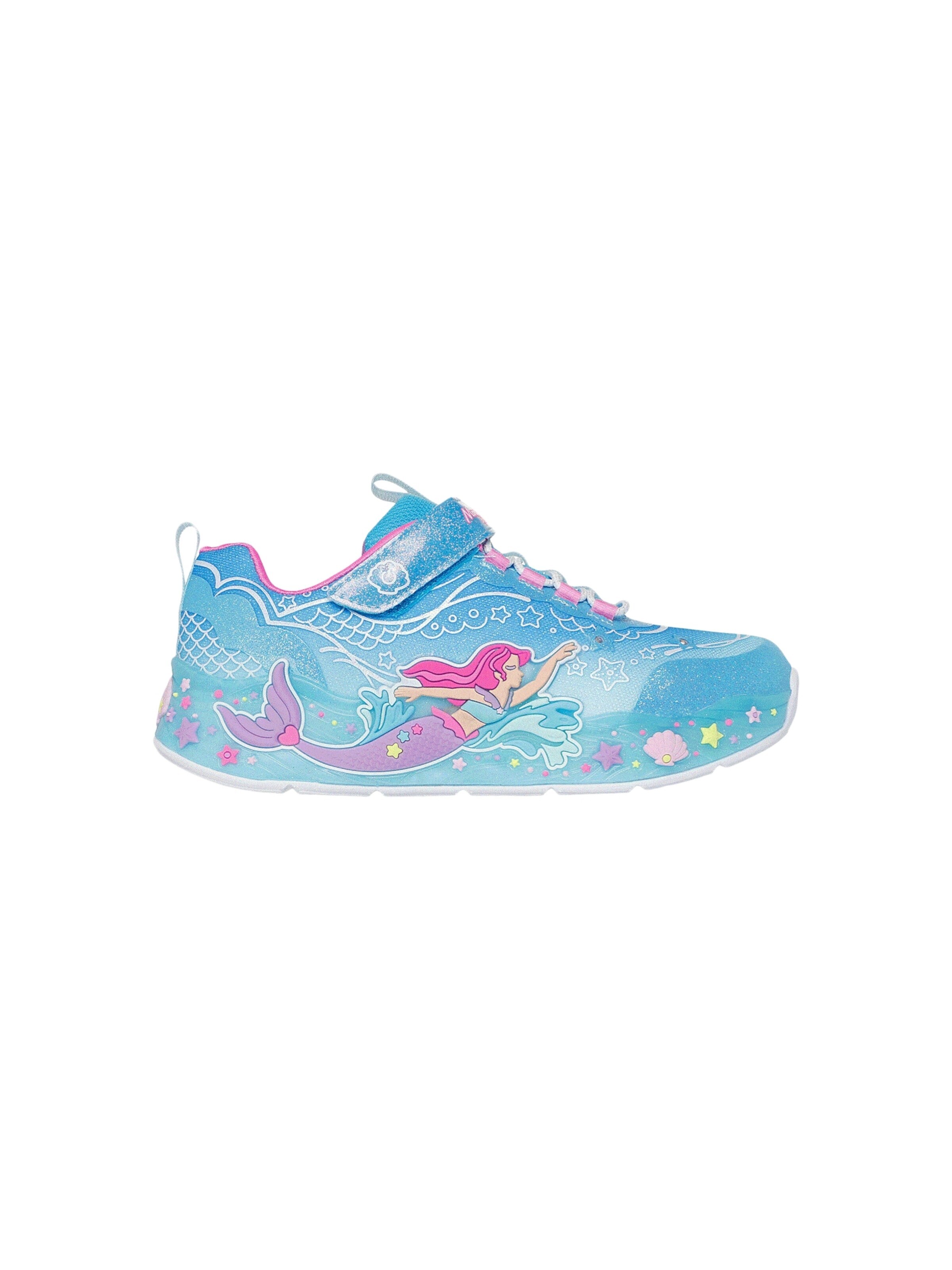 SKECHERS Sneakers 'Skechers Mermaid Dreams' in Blauw