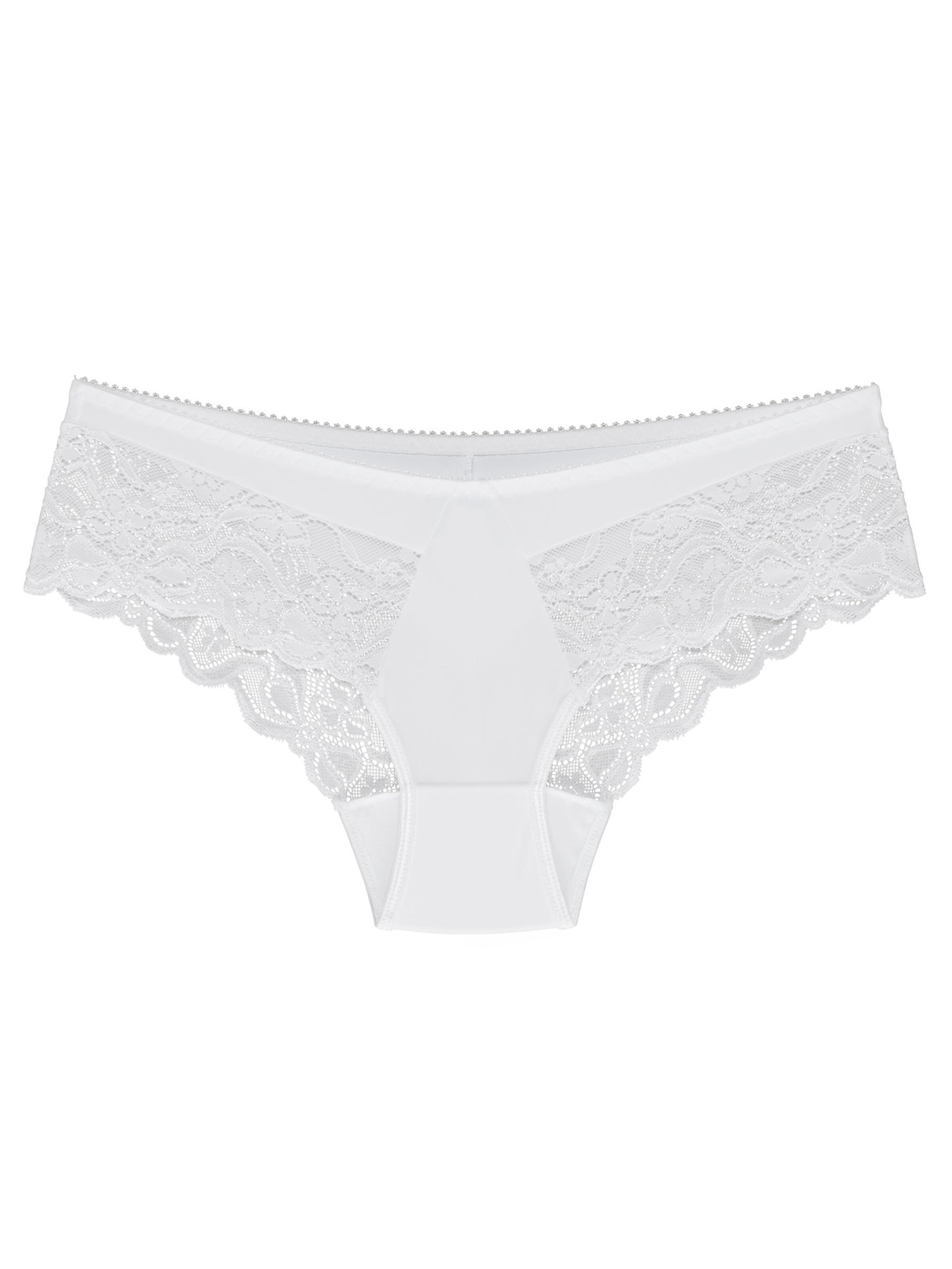 Wolbar Panty 'Emma' in White: front