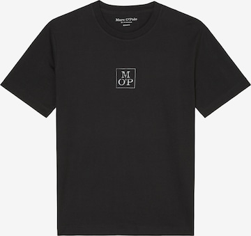 T-Shirt Marc O'Polo en noir : devant