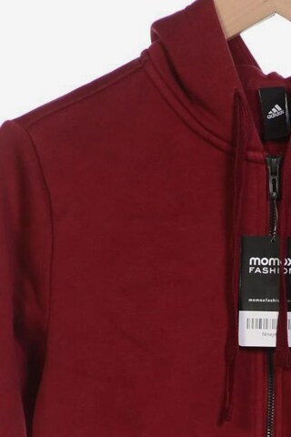 ADIDAS PERFORMANCE Sweatshirt & Zip-Up Hoodie in L in Red