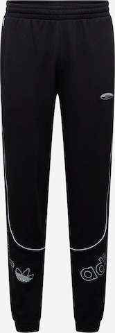 ADIDAS ORIGINALS Pants in Black: front