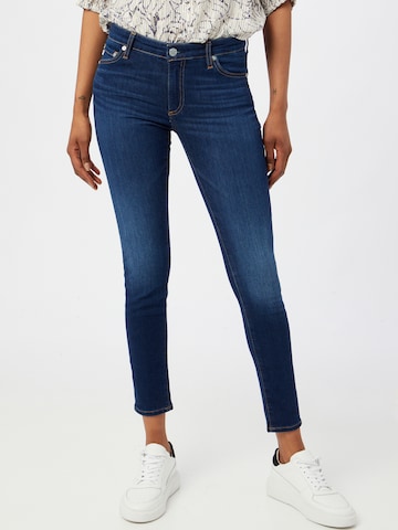 Skinny Jean 'Legging Ankle' AG Jeans en bleu : devant