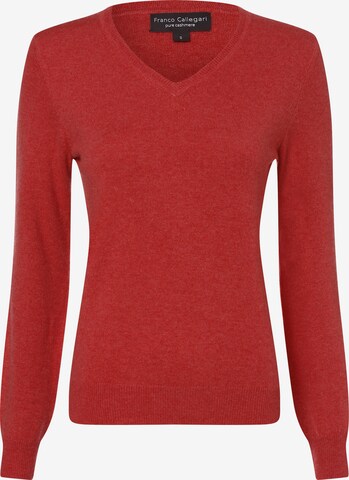 Franco Callegari Pullover in Rot: predná strana