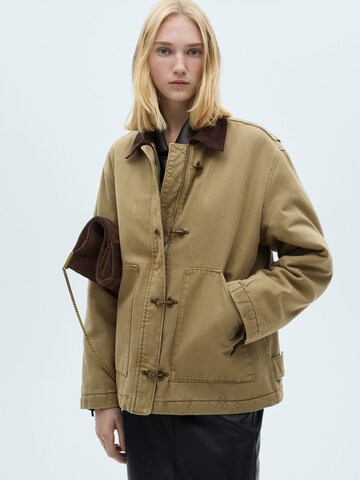 MANGO Between-season jacket 'Hannah' in Green: front