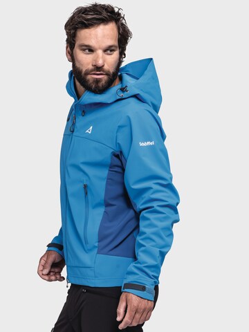 Veste outdoor ' Mountain Softshell Jk Style Blaueis MNS ' Schöffel en bleu
