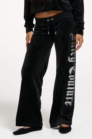 Juicy Couture Regular Hose in Schwarz: Vorderseite