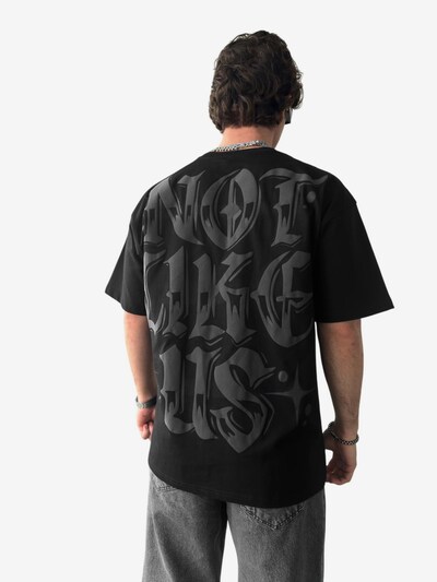Maglietta 'Oversize Not Like Us T-shirt - Black' in XS Kleidermafia di colore nero, Visualizzazione prodotti