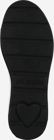 Love Moschino Μπότες chelsea 'RACE LOVE' σε μαύρο