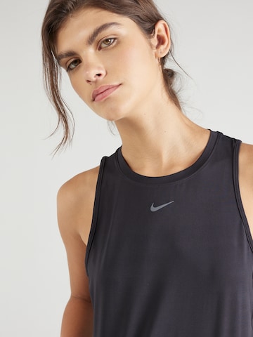 NIKE Спортивный топ 'ONE CLASSIC' в Черный