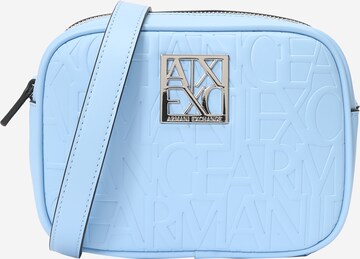 ARMANI EXCHANGE Crossbody Bag in Blue: front