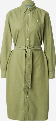 Polo Ralph Lauren Shirt Dress 'CORY' in Green: front