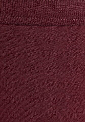 FLASHLIGHTS Slimfit Hose in Rot