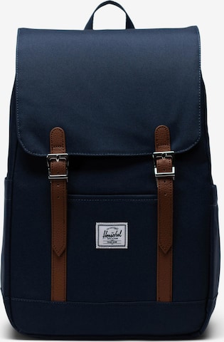 Herschel - Mochila 'Retreat' em azul: frente