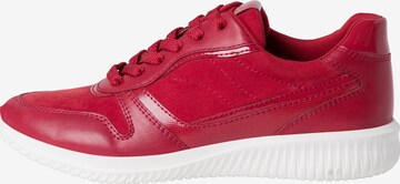 Baskets basses TAMARIS en rouge