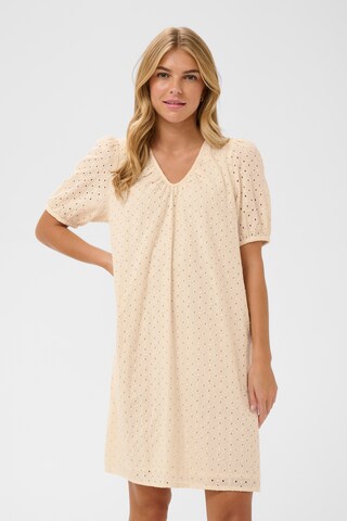SAINT TROPEZ Jurk 'SZRafaelle' in Beige