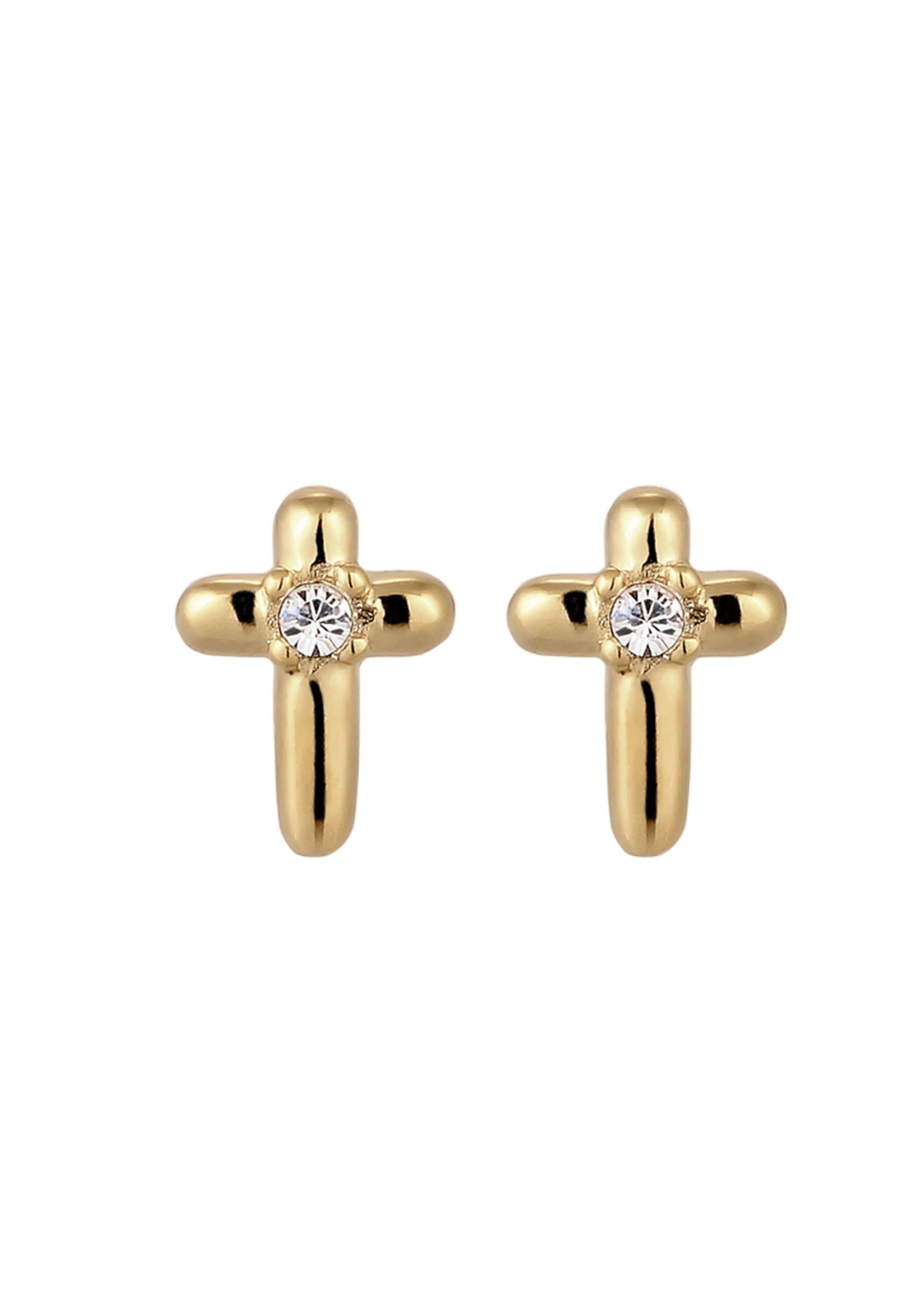 Boucles d'oreilles 'Kreuz' ELLI en or