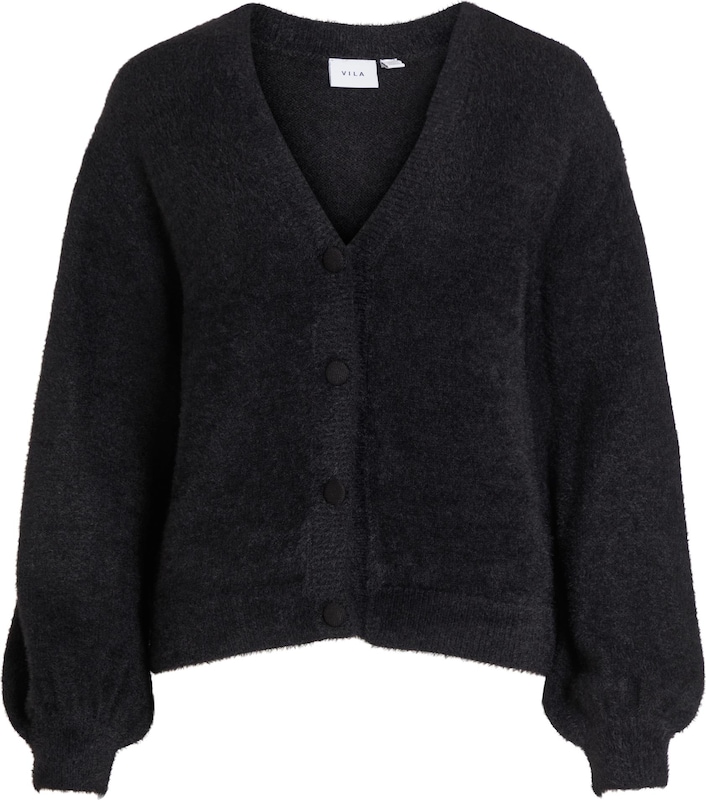 VILA Strickjacke 'LAJULI' in Schwarz VILA Strickjacke 'LAJULI' in Schwarz