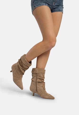 Salinyang Støvletter i grøn