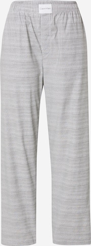 Calvin Klein Underwear Pidžaamapüksid, värv valge: eest vaates