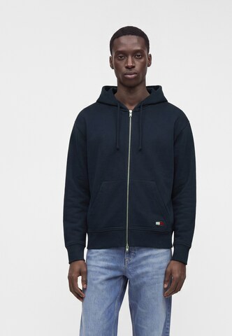 Tommy Jeans - Casaco em moletão 'NEW CLASSICS' em azul
