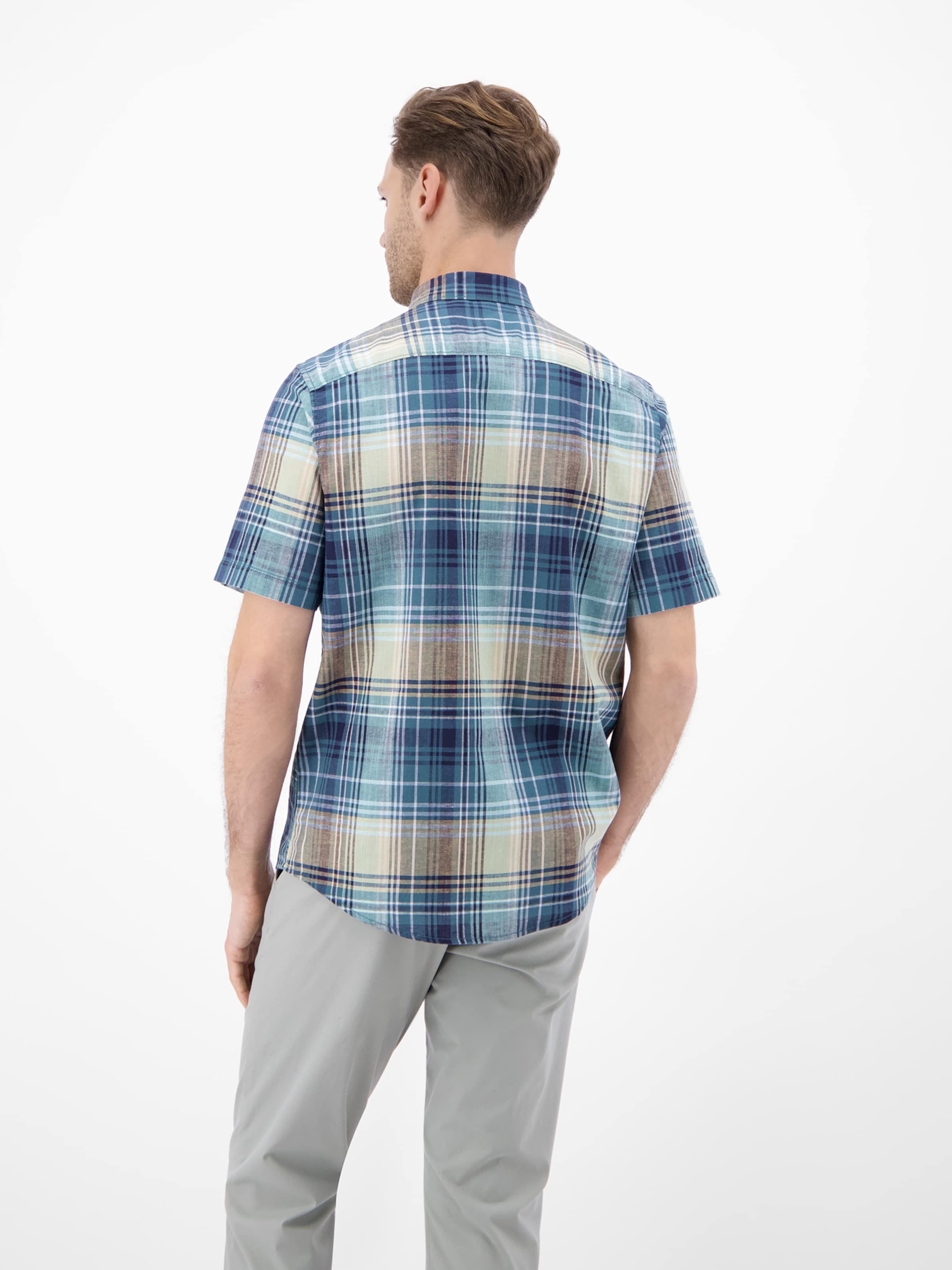 LERROS Regular fit Overhemd in Groen