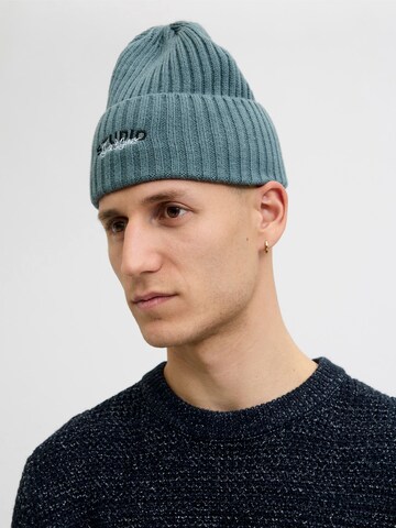 Bonnet 'Jacblack Friday' JACK & JONES en bleu : devant