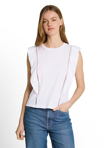 Maglietta di TOM TAILOR DENIM in bianco: frontale