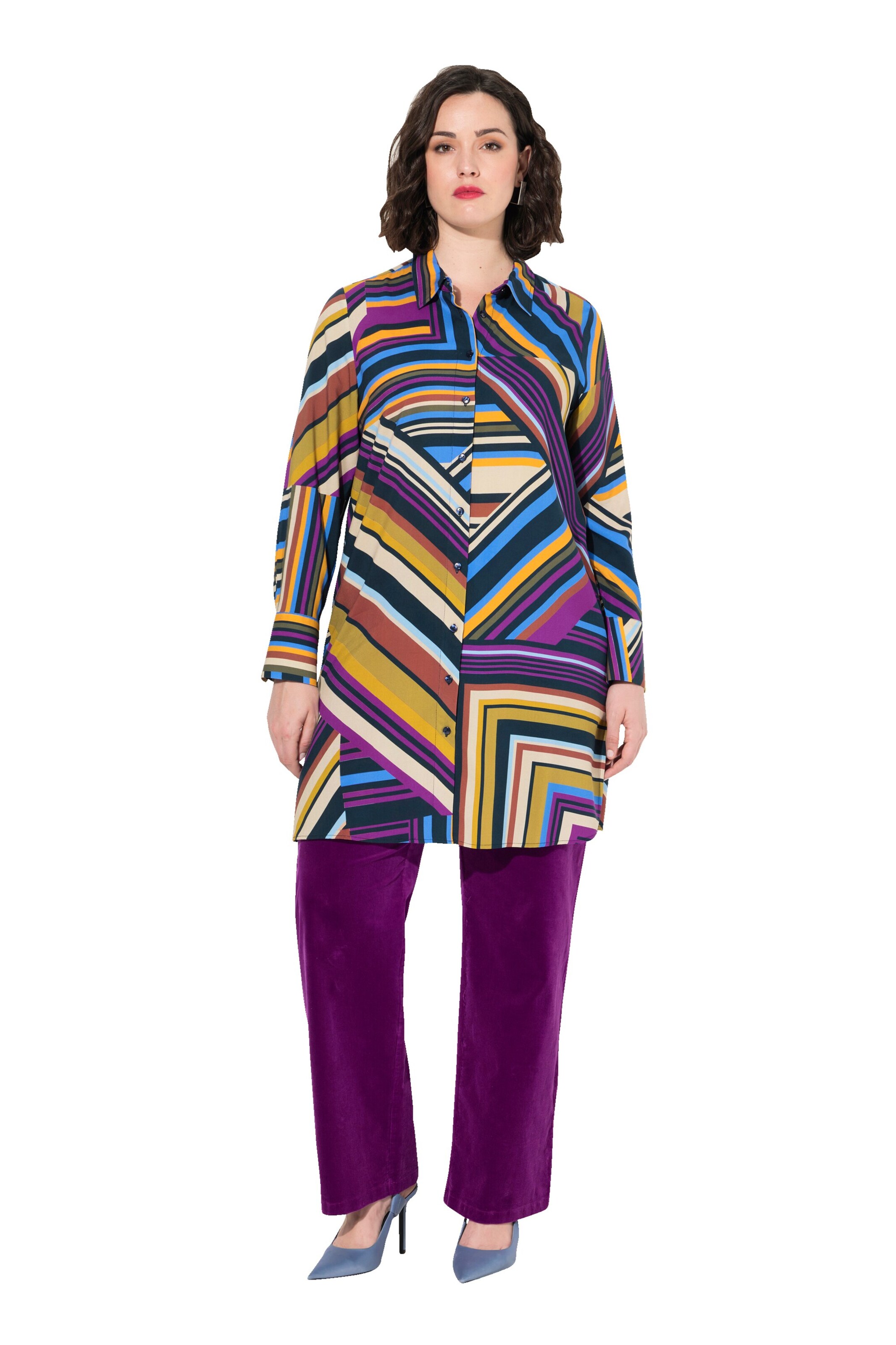 Ulla Popken Bluse in Mischfarben