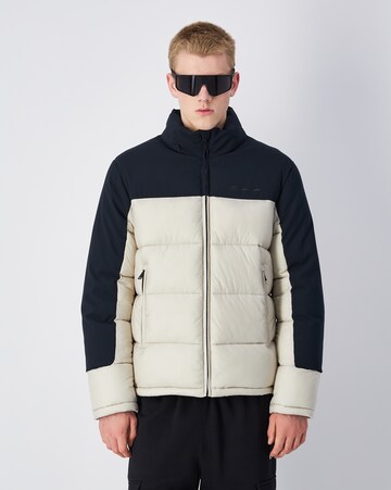 Champion Authentic Athletic Apparel Winterparka in Schwarz: Vorderseite
