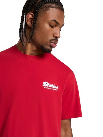 DICKIES Shirt 'Lewistown' in Rot