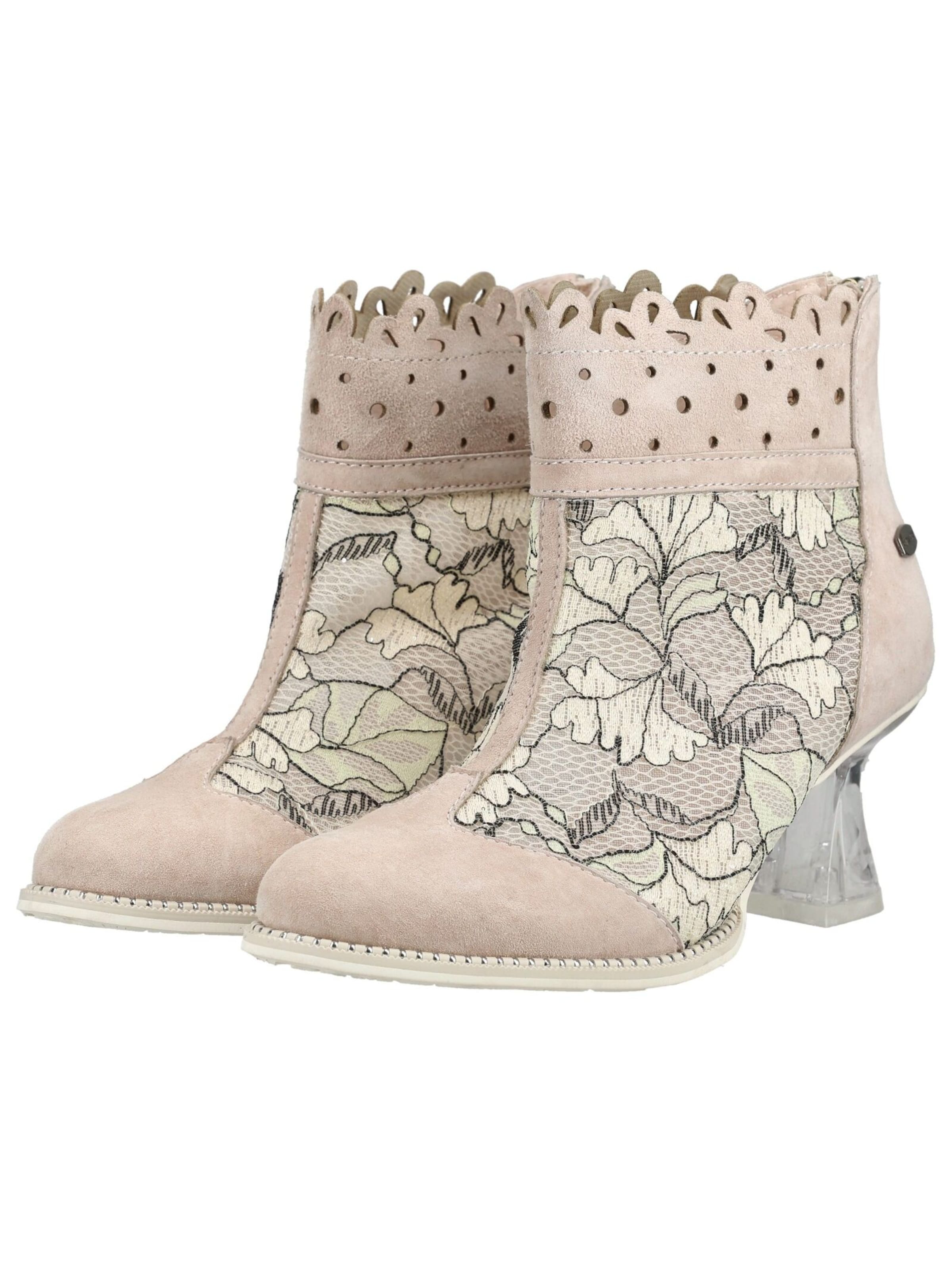 Bottines Laura Vita en beige