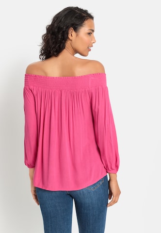 LASCANA Blus i rosa