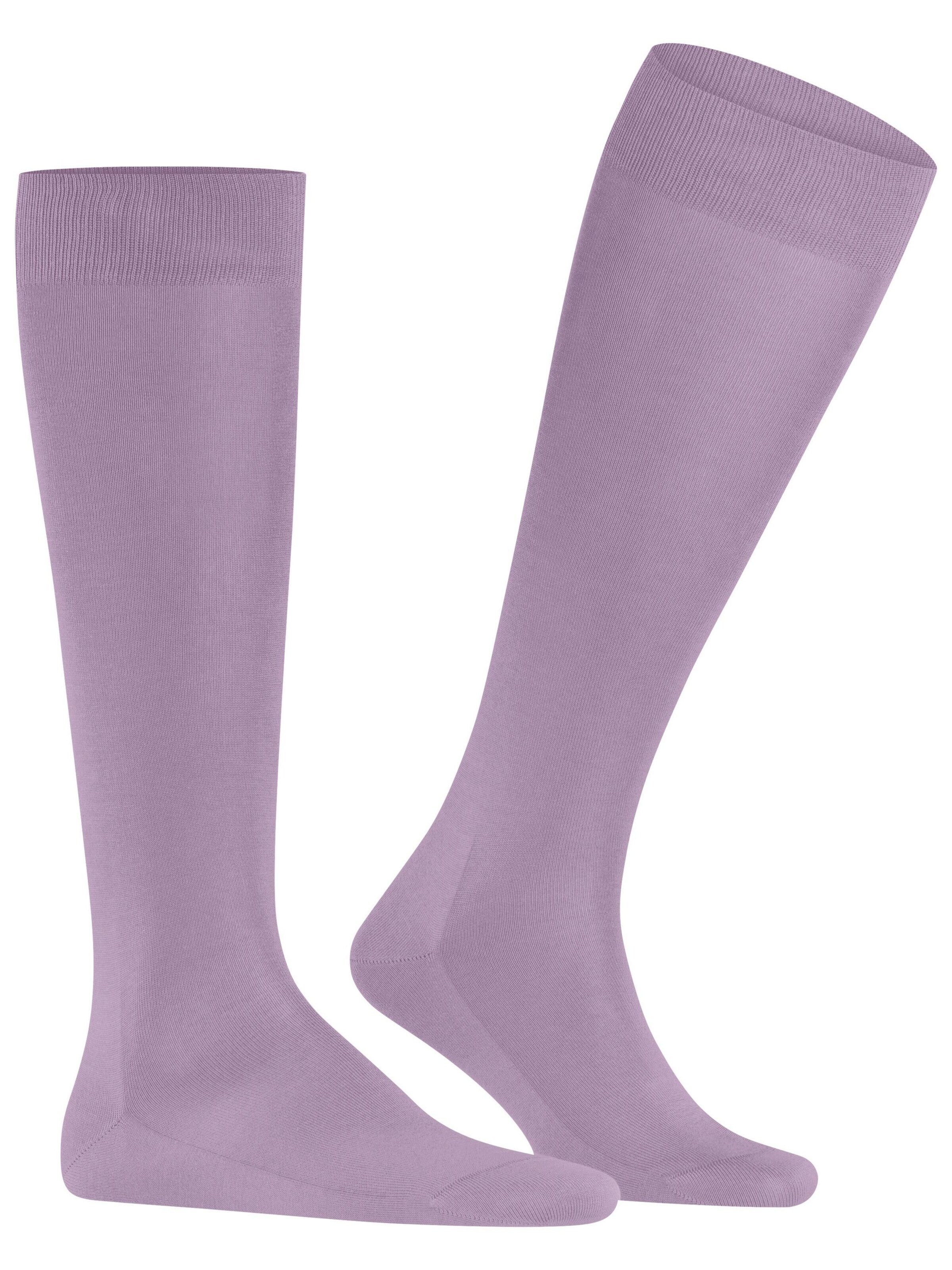 FALKE Knee High Socks 'Tiago' in Purple