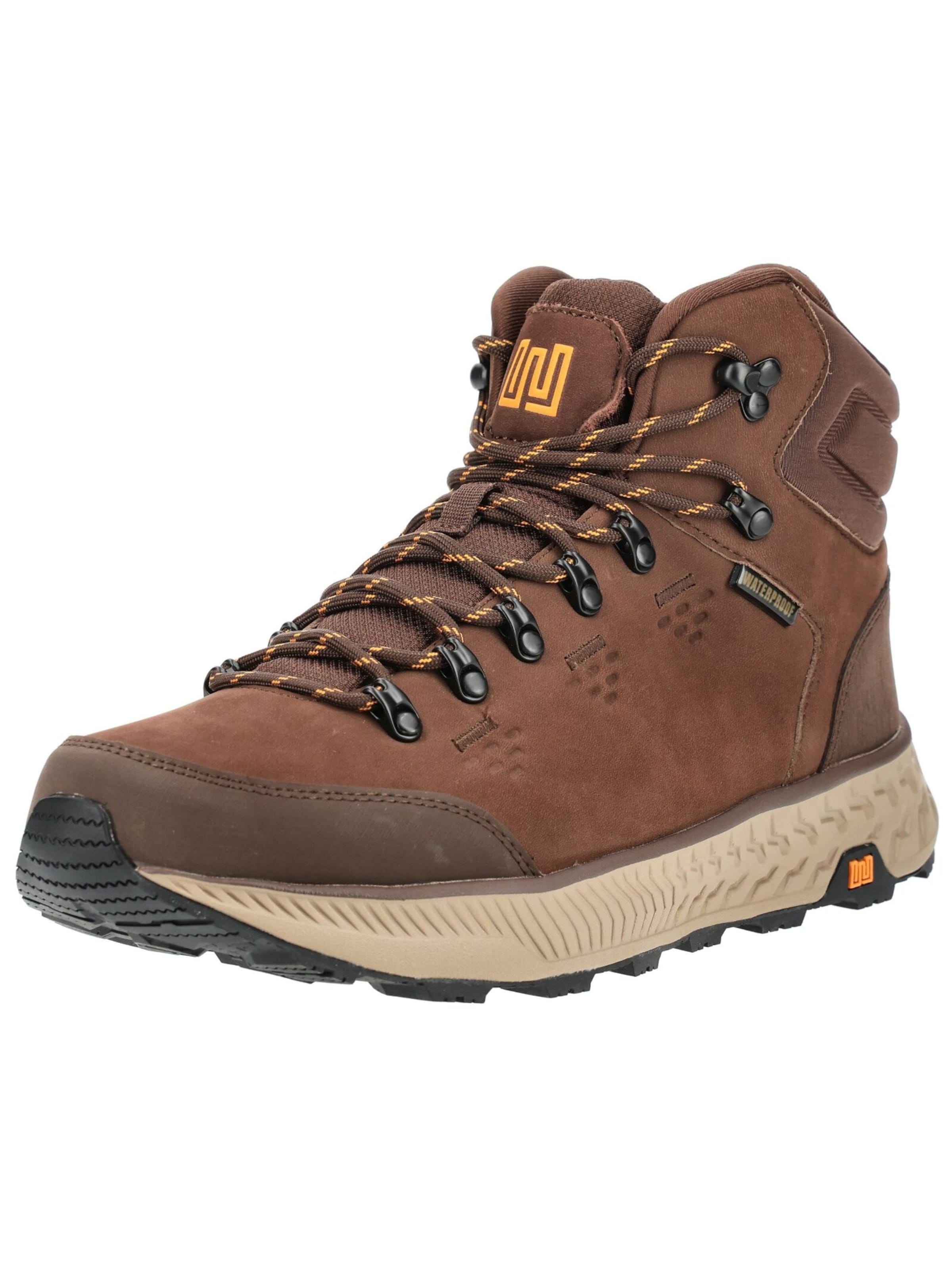 Bottines à lacets WALDLÄUFER en marron : devant
