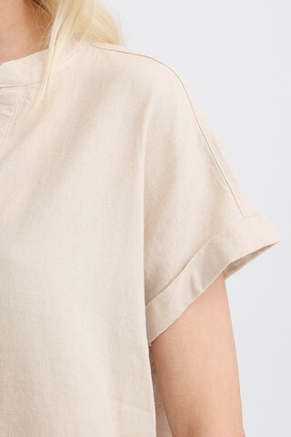b.young - Blusa 'BYFalakka' em bege