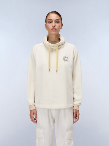 NAPAPIJRI Mikina 'B-Fedaia' – béžová: přední strana