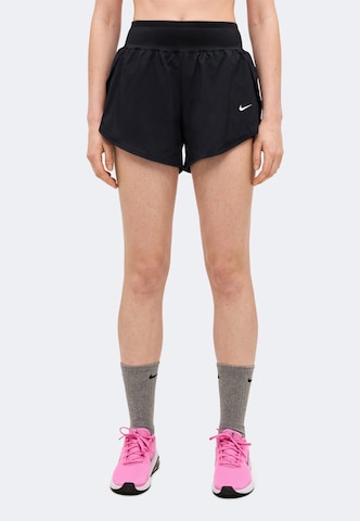 NIKE Skinny Παντελόνι φόρμας 'SCULPT' σε μαύρο: μπροστά