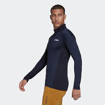 ADIDAS TERREX Functioneel shirt 'Xperior' in Blauw