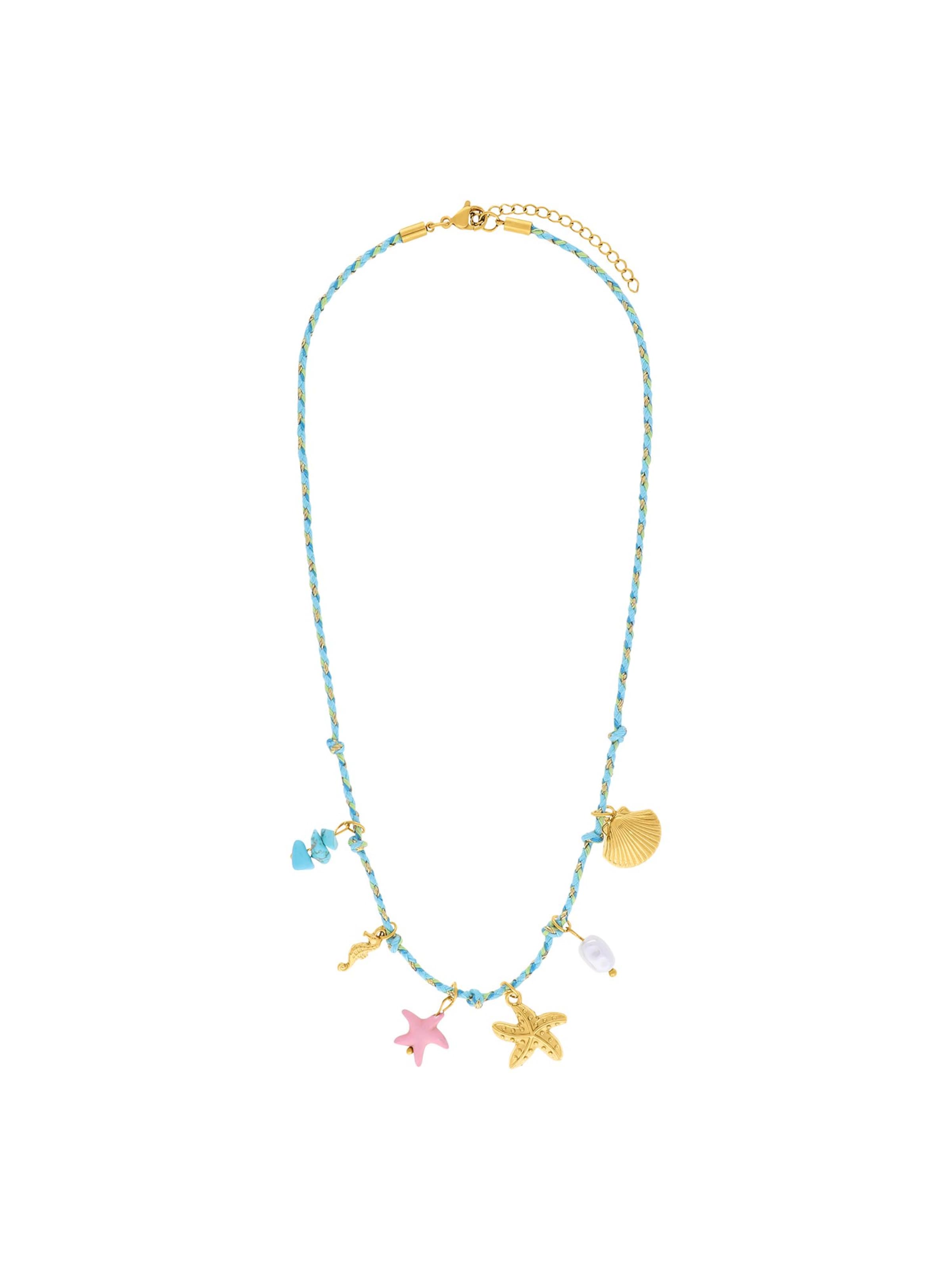 Lucardi Necklace in Gold: front