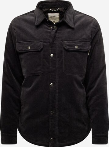 Veste mi-saison 'Steven' Vintage Industries en noir : devant