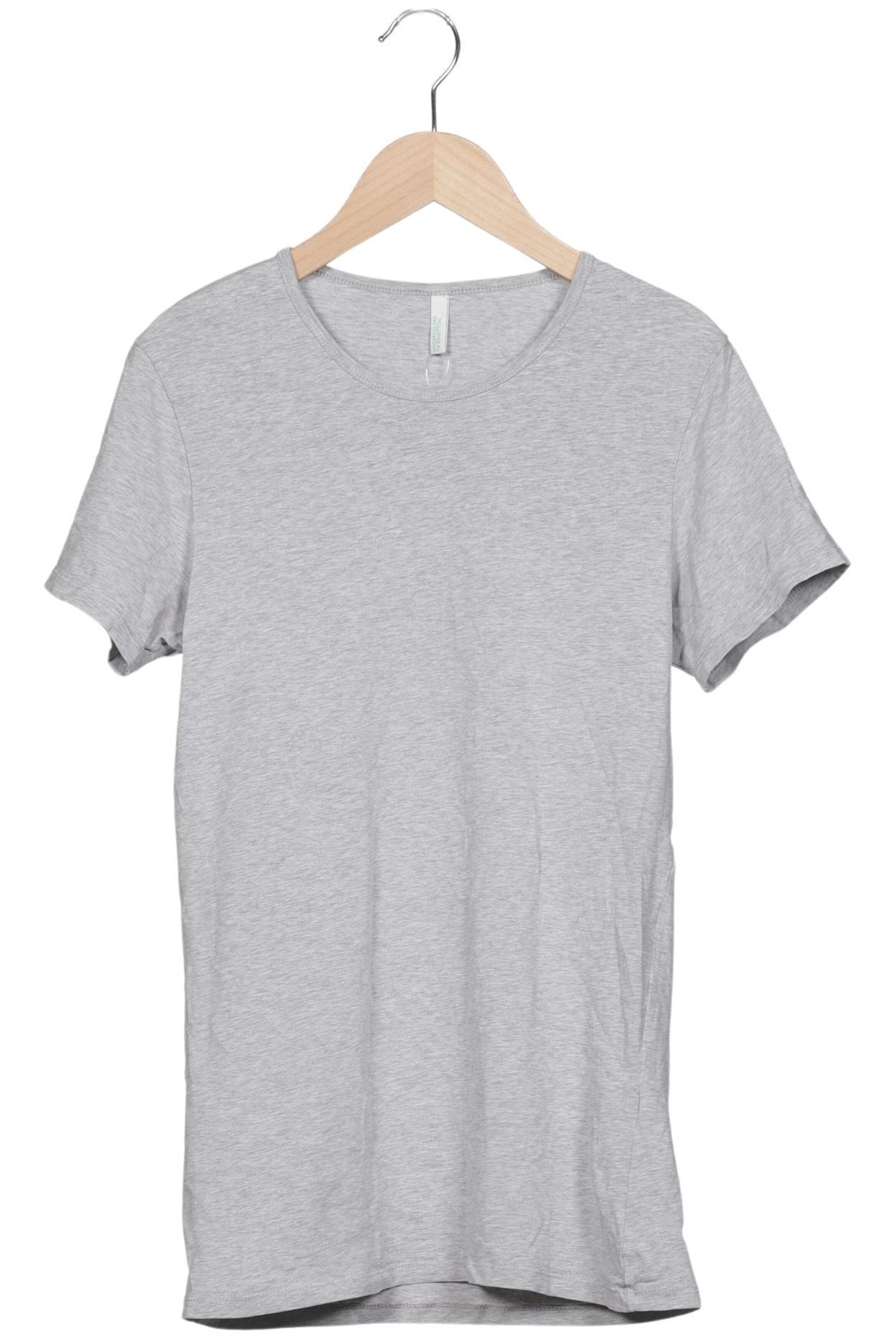 UNITED COLORS OF BENETTON T-Shirt L in Grau: Vorderseite