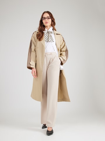 ABOUT YOU Bő szár Élére vasalt nadrágok 'Maribelle' - bézs