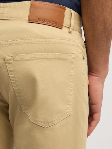 Trussardi Regular Pants in Beige