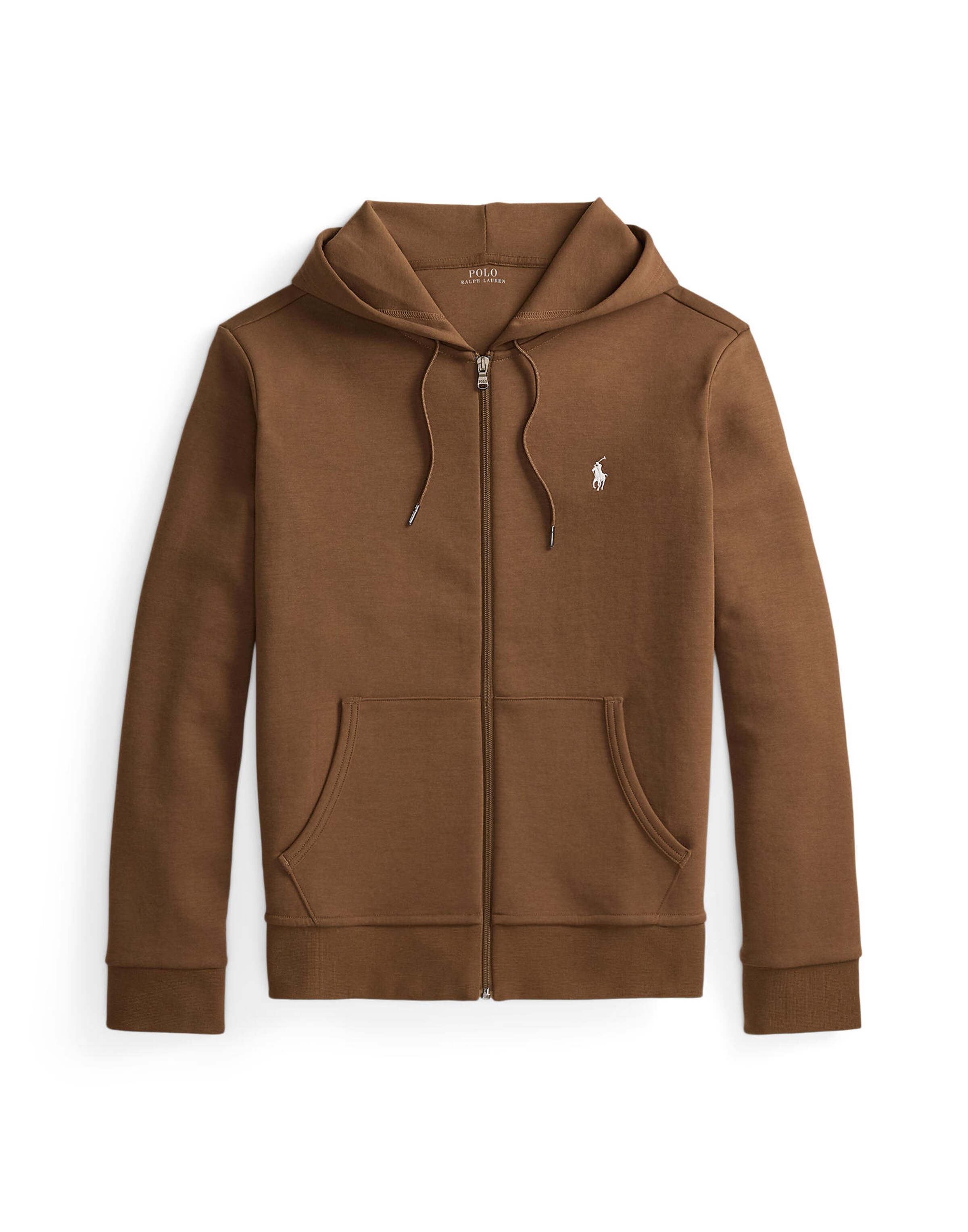 Veste de survêtement Polo Ralph Lauren en marron : devant