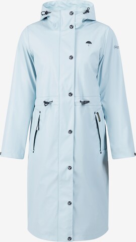 Schmuddelwedda Raincoat in Blue: front