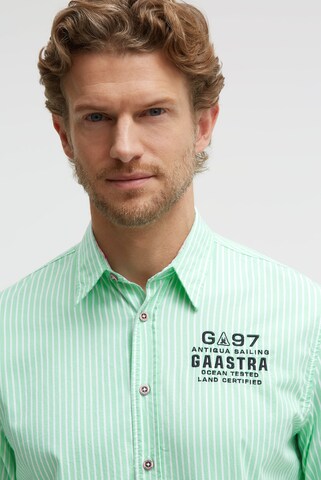 Gaastra Slim fit Button Up Shirt in Green