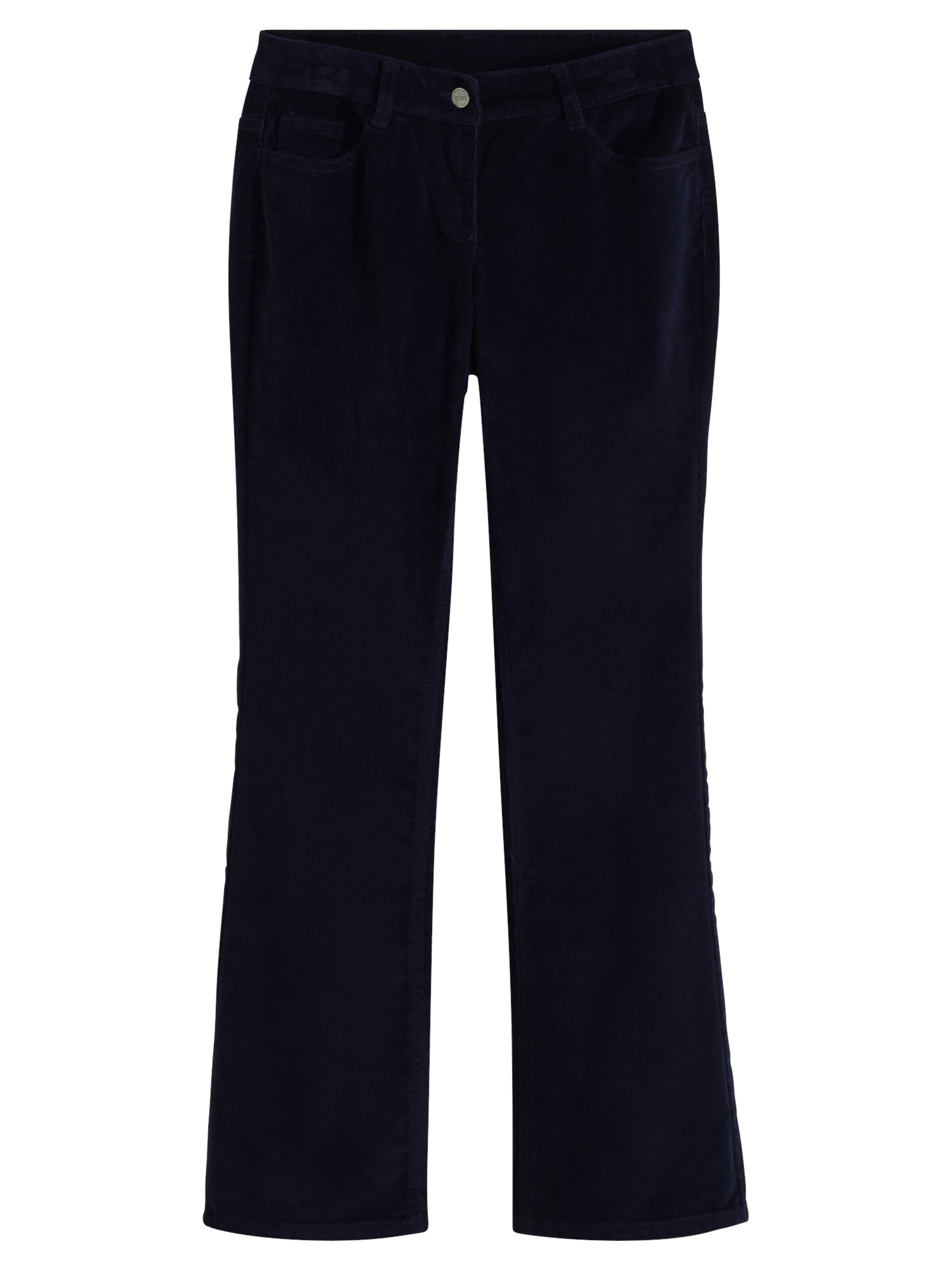Regular Pantalon bonprix en bleu : devant