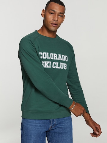 Shiwi Sweatshirt 'Colorado' in Green: front